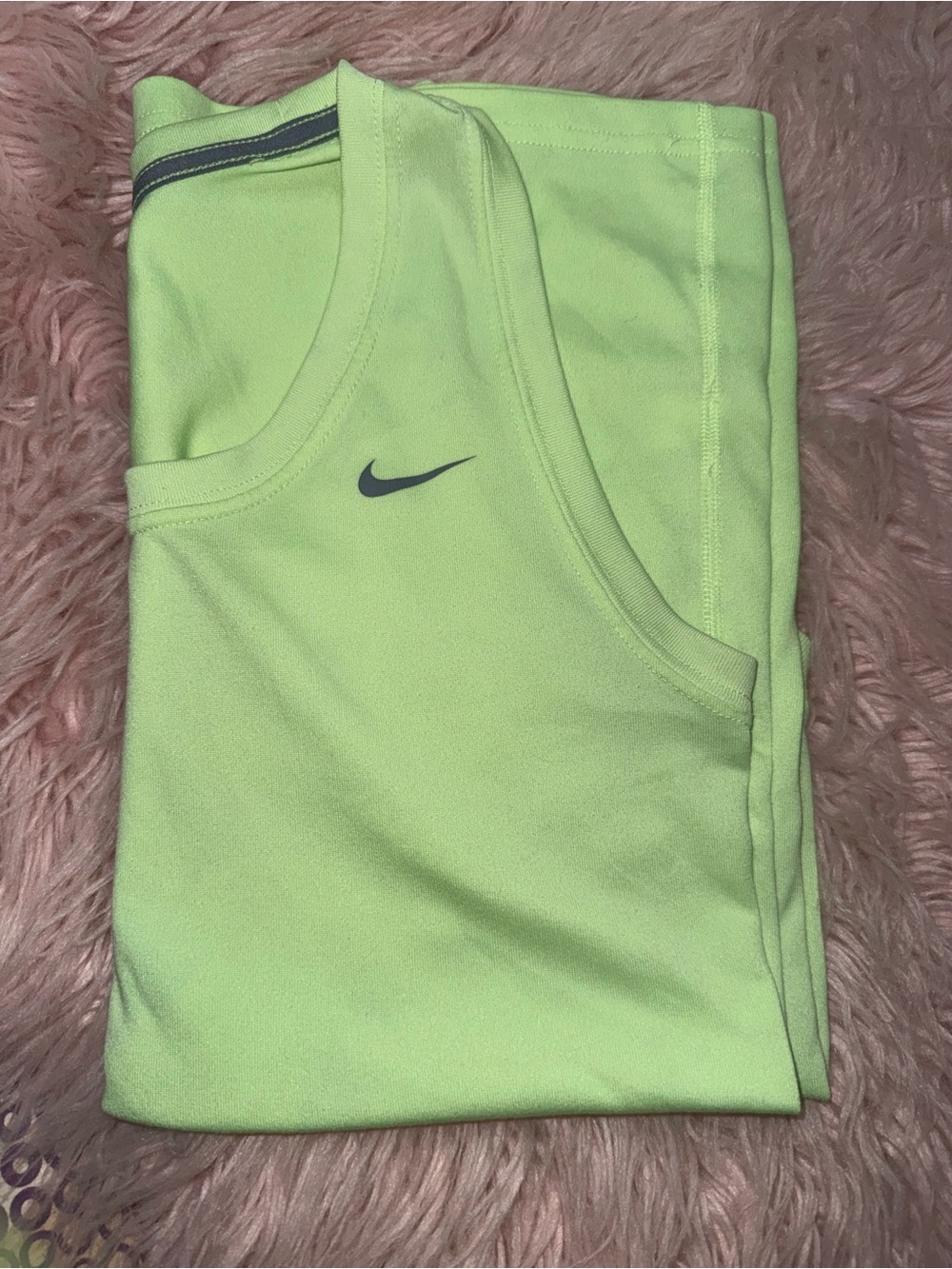 Nike Women’s Neon Lime Performance Tank Top.. size S - Picture 4 of 6